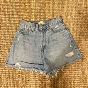 BDG denim jean shorts, size 27
